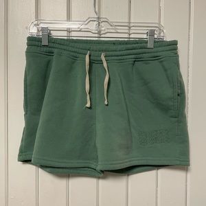 Sweatpant Green Shorts